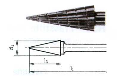 高强度钢锥形尖头旋转锉